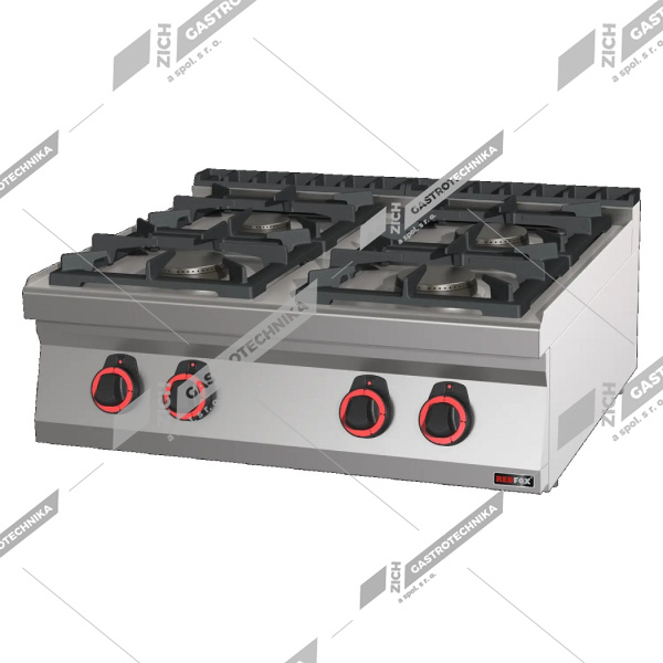 Sporák plynový stolní - 4 hořáky SPB 70/08 G