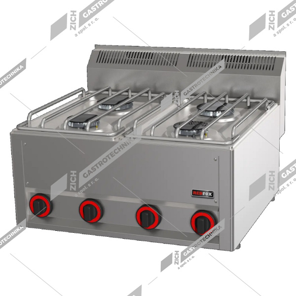 Sporák plynový stolní -4x hořák SP 60 GL