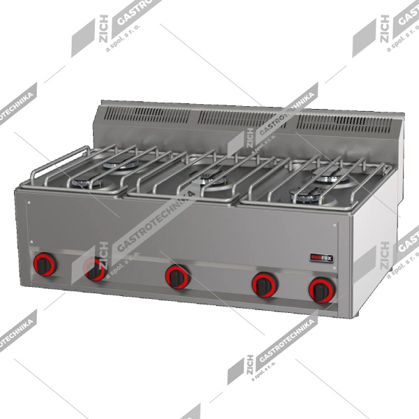 Sporák plynový stolní -5x hořák SP 90/5 GL
