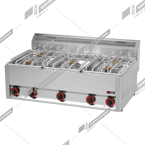 Sporák plynový stolní -5x hořák SP 90/5 GLS