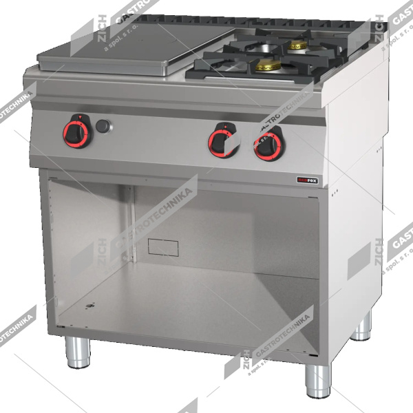 Sporák plynový tálový - 3x hořák STP 70/80 G