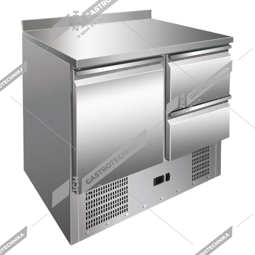 Stůl chladicí 1x dveře, 1x2 zásuvky MTZ 902