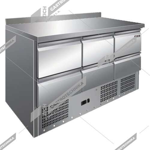 Stůl chladicí 3x2 zásuvky MTZ 906