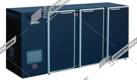Stůl chlazený barový  BSL-214/3DX