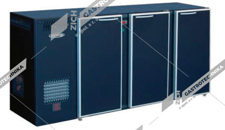 Stůl chlazený barový  ROL-188/3DM