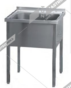 Stůl mycí jednodřez MSJ 70x60x90