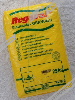 Tabletová regenerační sůl   25 kg Regenit