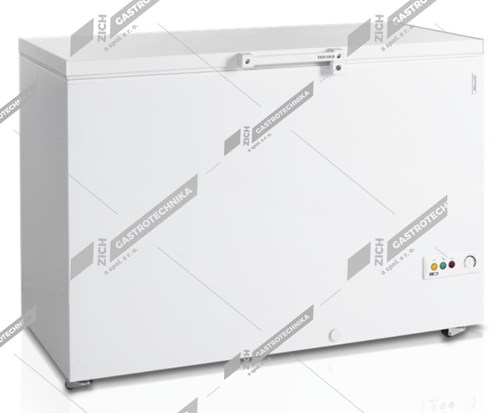 Tefcold Pultová mraznička plné víko FR 405 SL
