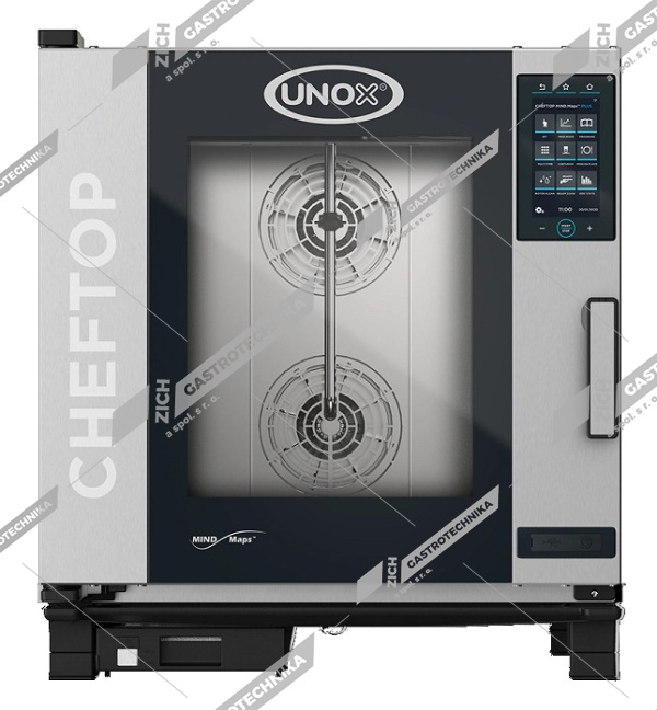 UNOX Konvektomat plyn.  7x GN1/1 - PLUS XEVC-0711-GPRM