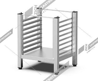 UNOX Vysoký otevřený podstavec s postranními vsuny  XWKRT-08HS-H