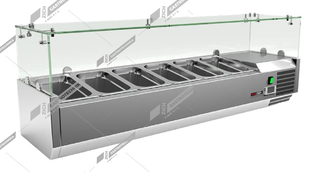Vitrína chladicí pultová 6x GN 1/4 MCH 4140