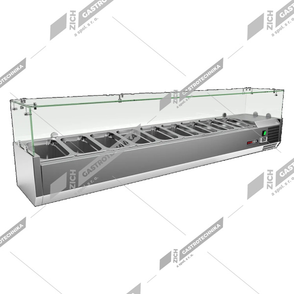 Vitrína chladicí pultová 8x GN 1/4 MCH 4180