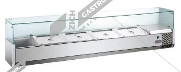 Vitrína chladící pultová - pizza MVRX 1200-1/4