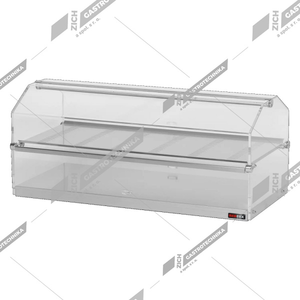 Vitrína neutrální dvoupatrová VEN 820