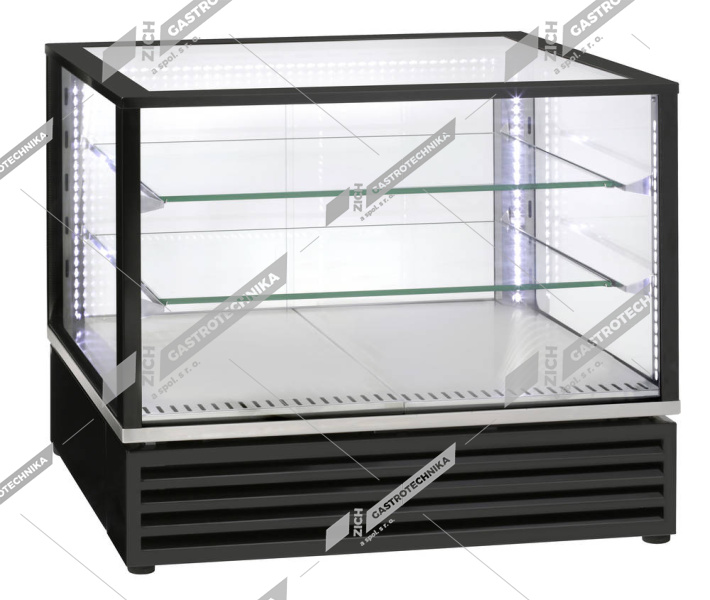 VITRÍNA STOLNÍ CHLADÍCÍ CD   CD 800 B - ČERNÁ