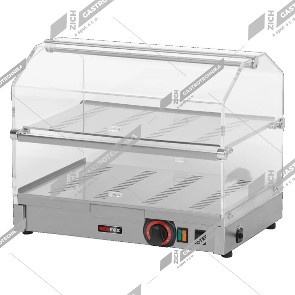 Vitrína vyhřívaná dvoupatrová VEC 520