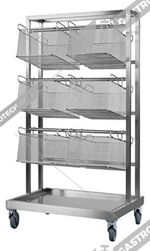 Vozík manipulační na koše 