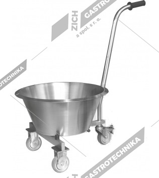 Vozík pojízdný + nádoba TA