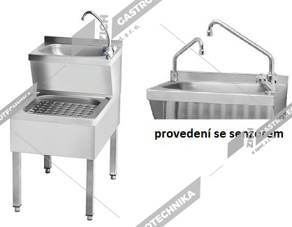 Výlevka kombinovaná 50x70 senzor 