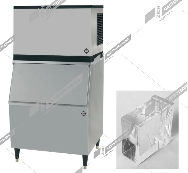 Výrobník kostkového ledu + zásobník - vzduchem N 215 AZ