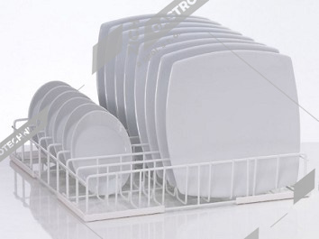 Winterhalter Koš na talíře, drátěný 8 řad 55 01 170