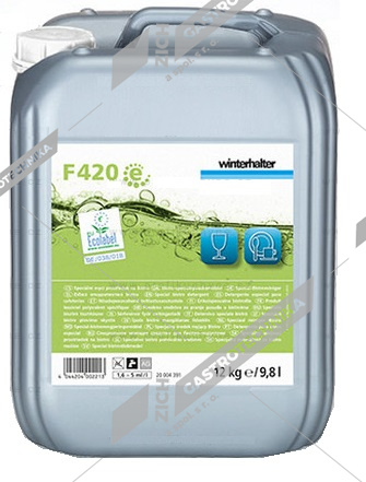 Winterhalter Mycí prostředek na nádobí a sklenice 12 kg F420 e