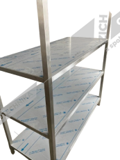 bazar č.813 - Regál - 4x police - NOVÝ