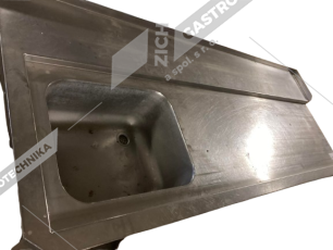 bazar č.802 - Stůl s dřezem k myčce