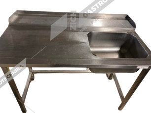 bazar č.801 - Stůl s dřezem k myčce