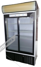 bazar č.644 - Chladící skříň 2x prosklené dveře - 686L