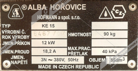 bazar č.397 - Kotel elektrický 85L