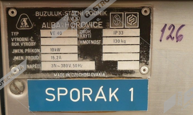 bazar č.359 - Vařidlo VE40