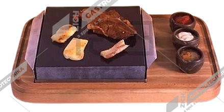 bazar č.266 - Servírovací kámen na prkénku - NOVÝ