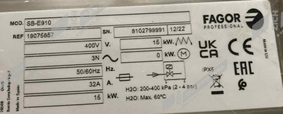 bazar č.991 - Pánev výklopná elektrická 80L - Fagor - ROZBALENO
