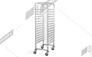 bazar č.1026 - Odklízecí vozík - 15x 600x400 - NOVÉ