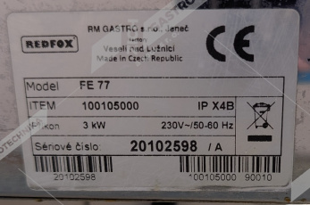 bazar č.934 - Fritéza elektrická 2x 8 litrů