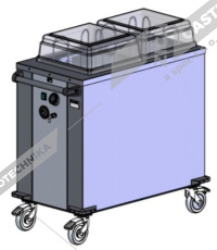 Abner Zásobník pro ohřev - s šachtami EPU 2 