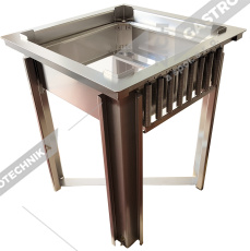 Abner Podávací šachta na koše PŠ 500x500 N 