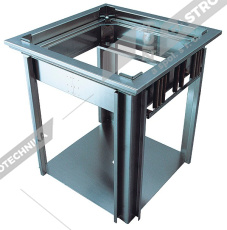 Abner Podávací šachta na koše PŠ 500x500