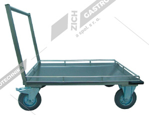 Abner Vozík manipulační na termoporty police s ohrádkou MVP 2/U