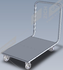 Abner Vozík manipulační na termoporty MVP 80×60