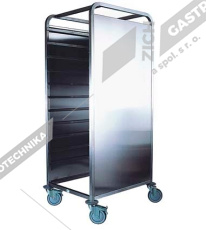 Abner Vozík pro podnosy opláštěný ze tří stran NEK 10 M