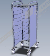 Abner Vozík odkládací NEK 1-10 