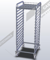 Abner Vozík pro podnosy s policí NEK 2-15 