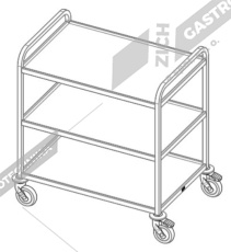 Abner Vozík servírovací SV 3