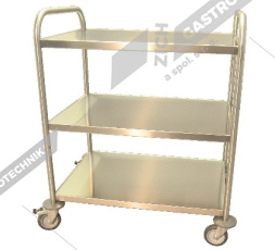 Abner Vozík servírovací trubkový, svařovaný SV 3 TR