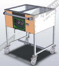 Abner Vozík výdejní s trnoží EKG-2/II L ECO