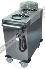 Abner Zásobník na talíře vyhřívaný s ventilátorem EPTV 2 