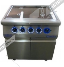 ALBA Sporák indukční s volným prostorem  E-C-TG IHB-4/900 F