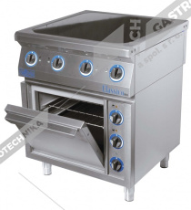 ALBA Sporák sklokeramický s troubou  E-C-TG RHB-4/900 EO